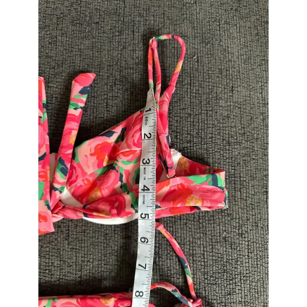 Skatie Katie Top Elsa Bottom Set in Winnetka Floral Print Womans XS/S NWT